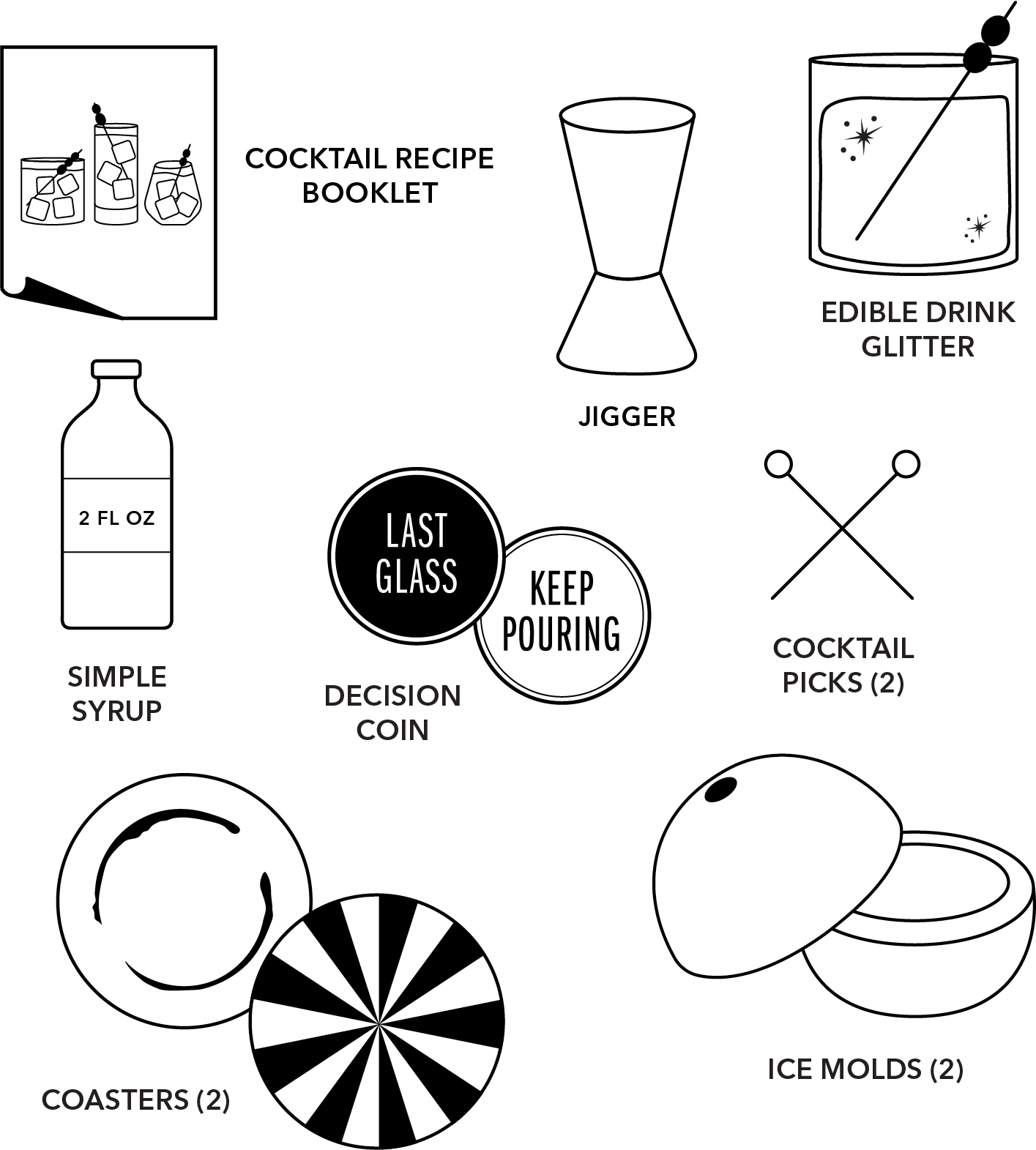 Member of the Cocktail Party Kit