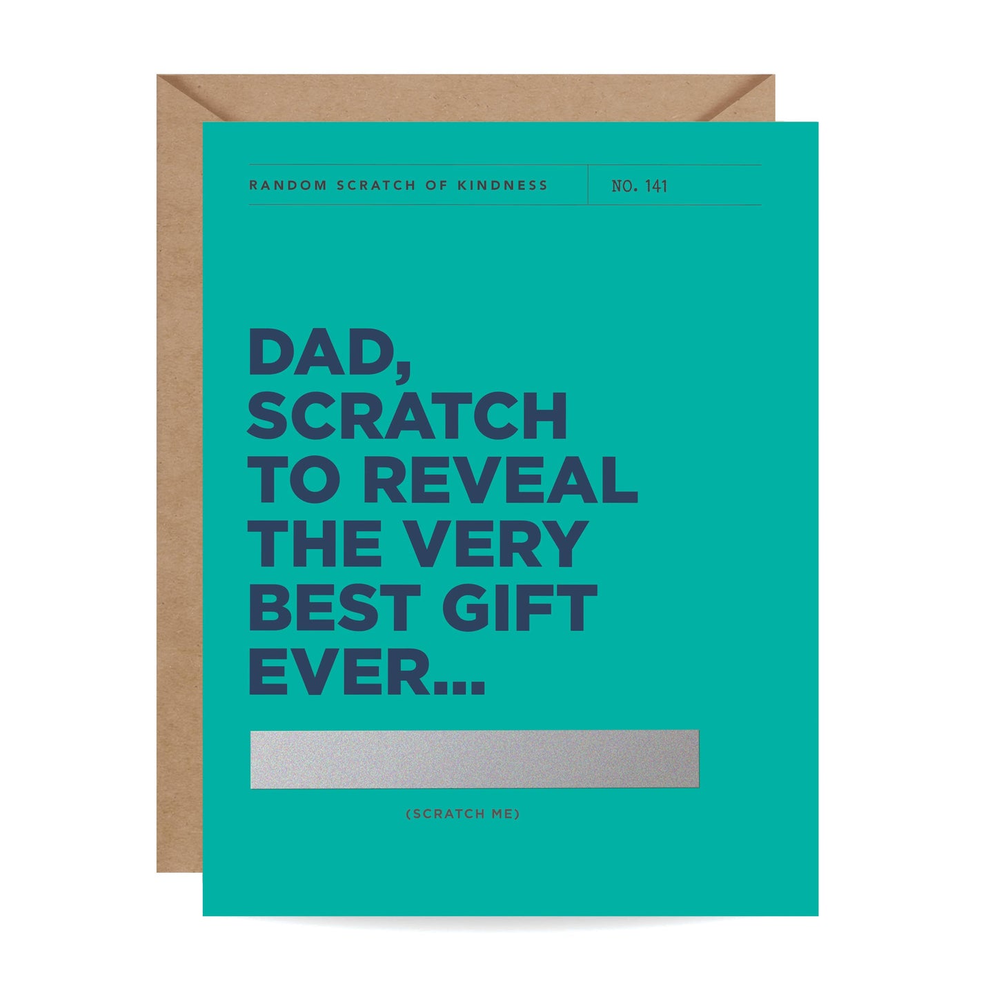 Scratch-off Card - Best Gift Ever - Father's Day/Birthday