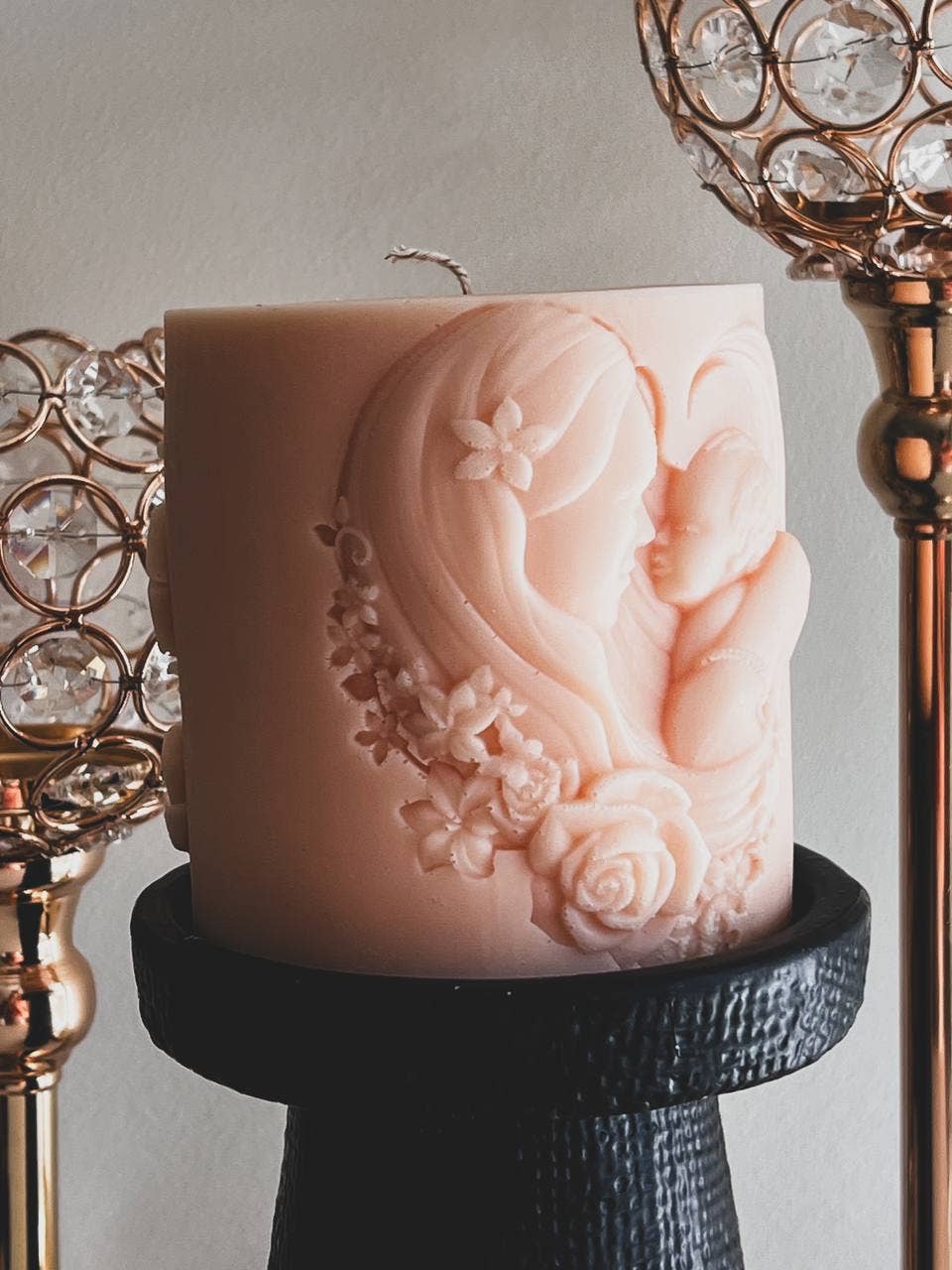 Best Mama Mom Candle 3.5x3.5in - Mothers