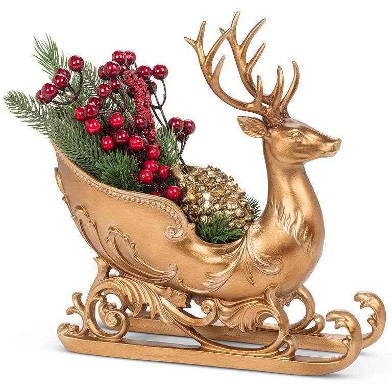 Reindeer Christmas Sleigh