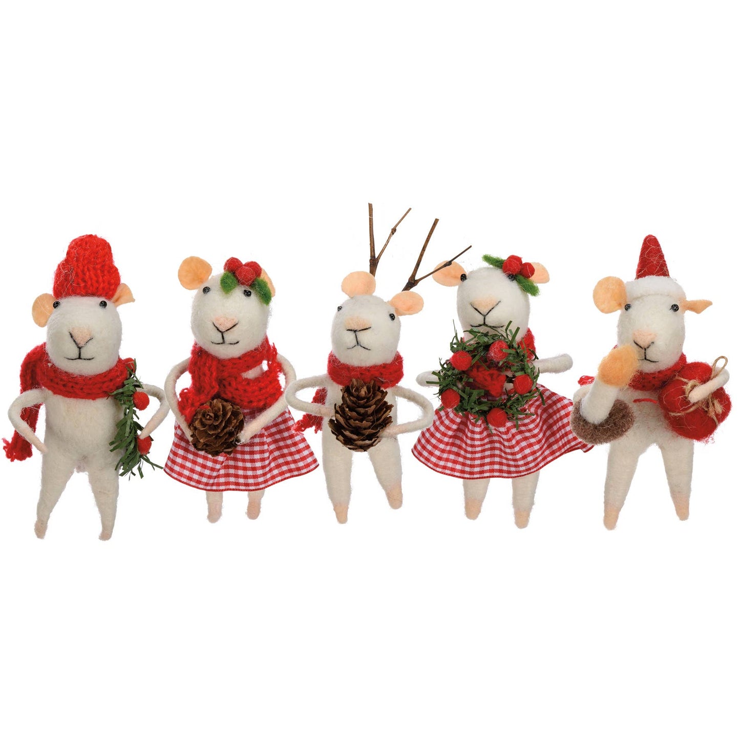Mice In Red Orn