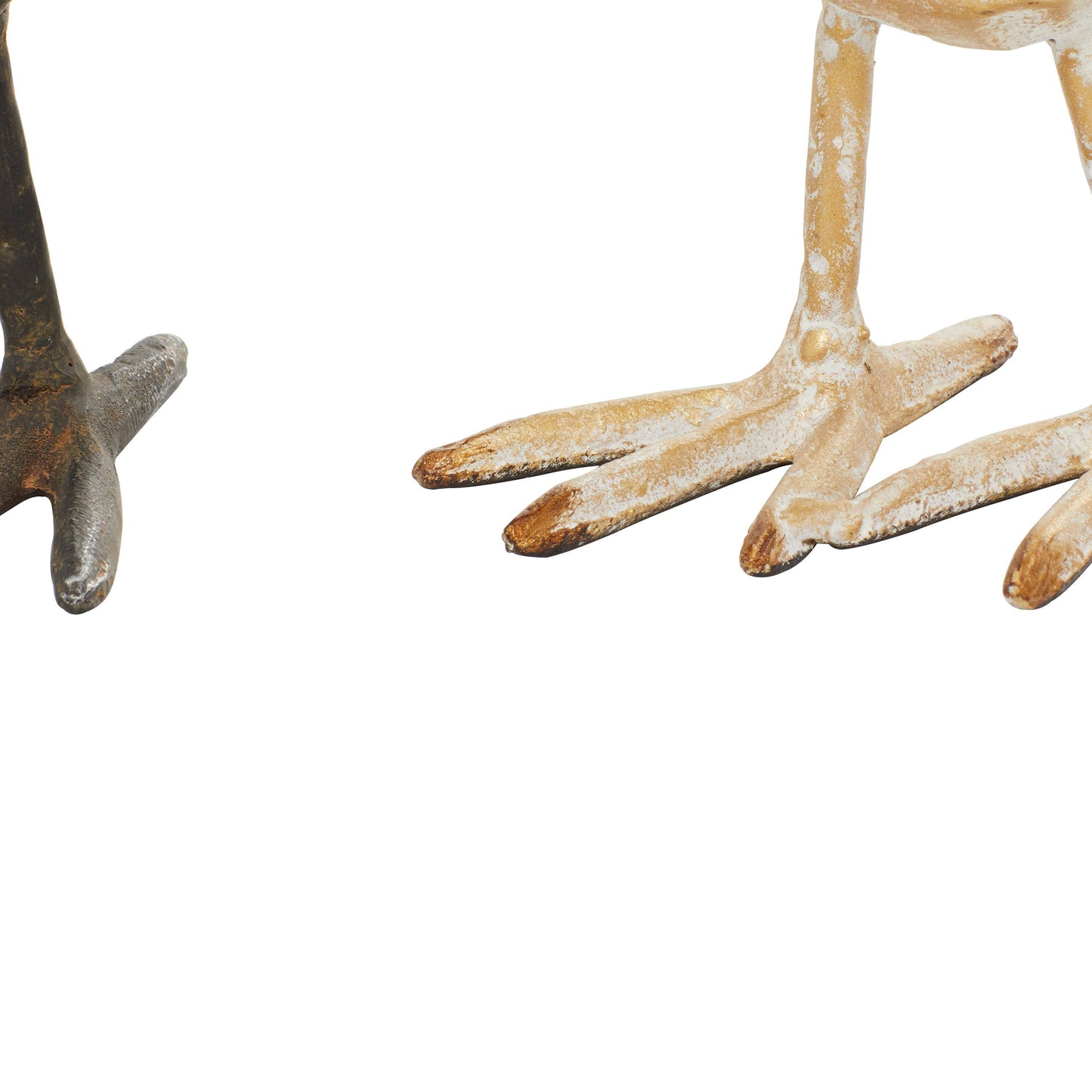 Farmhouse Gold Metal Sculpture