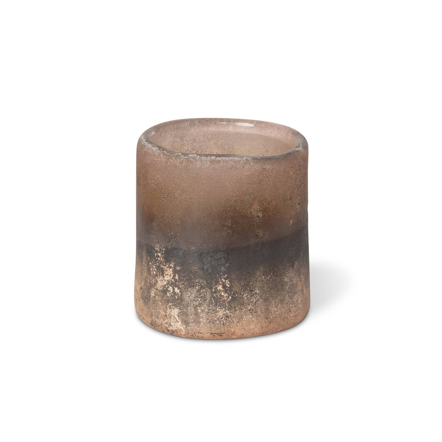 Park Hill Collection Aurora Organic Glass Hurricane, Small