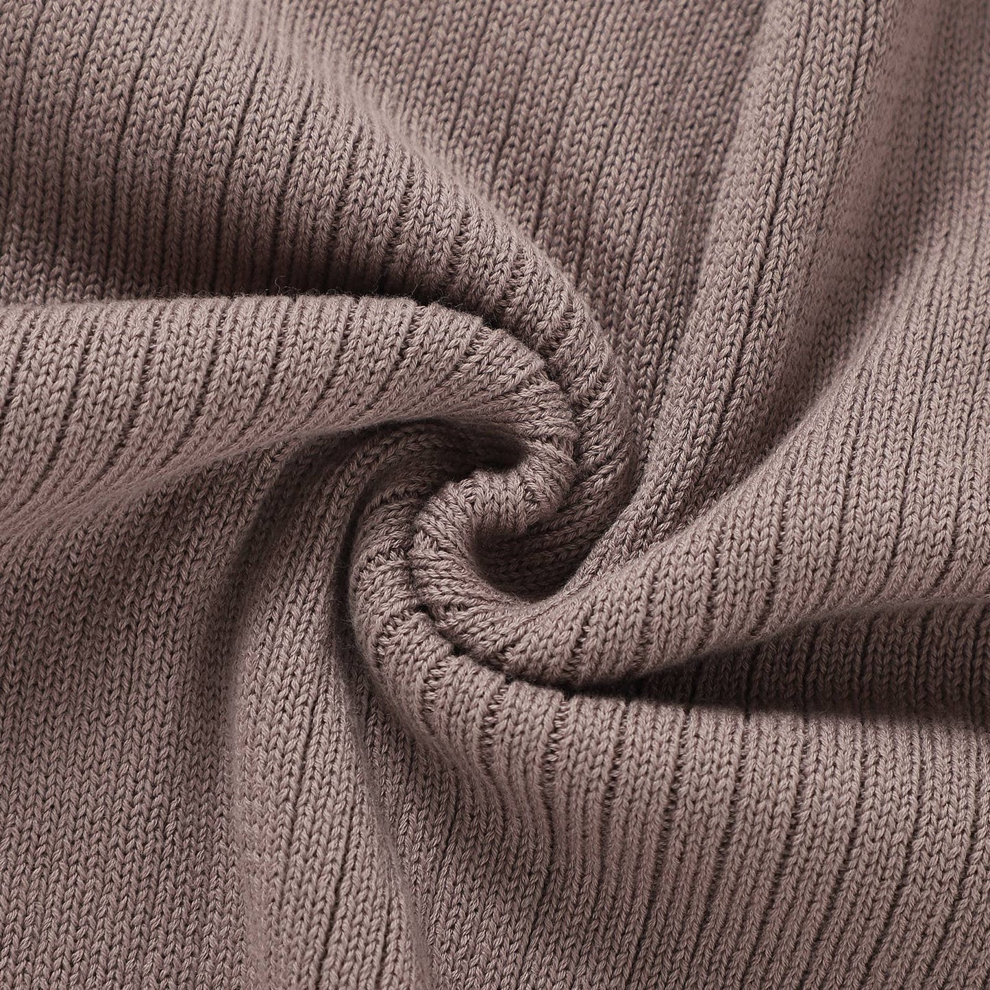 Ribbed Baby Swaddle Blanket: Mocha