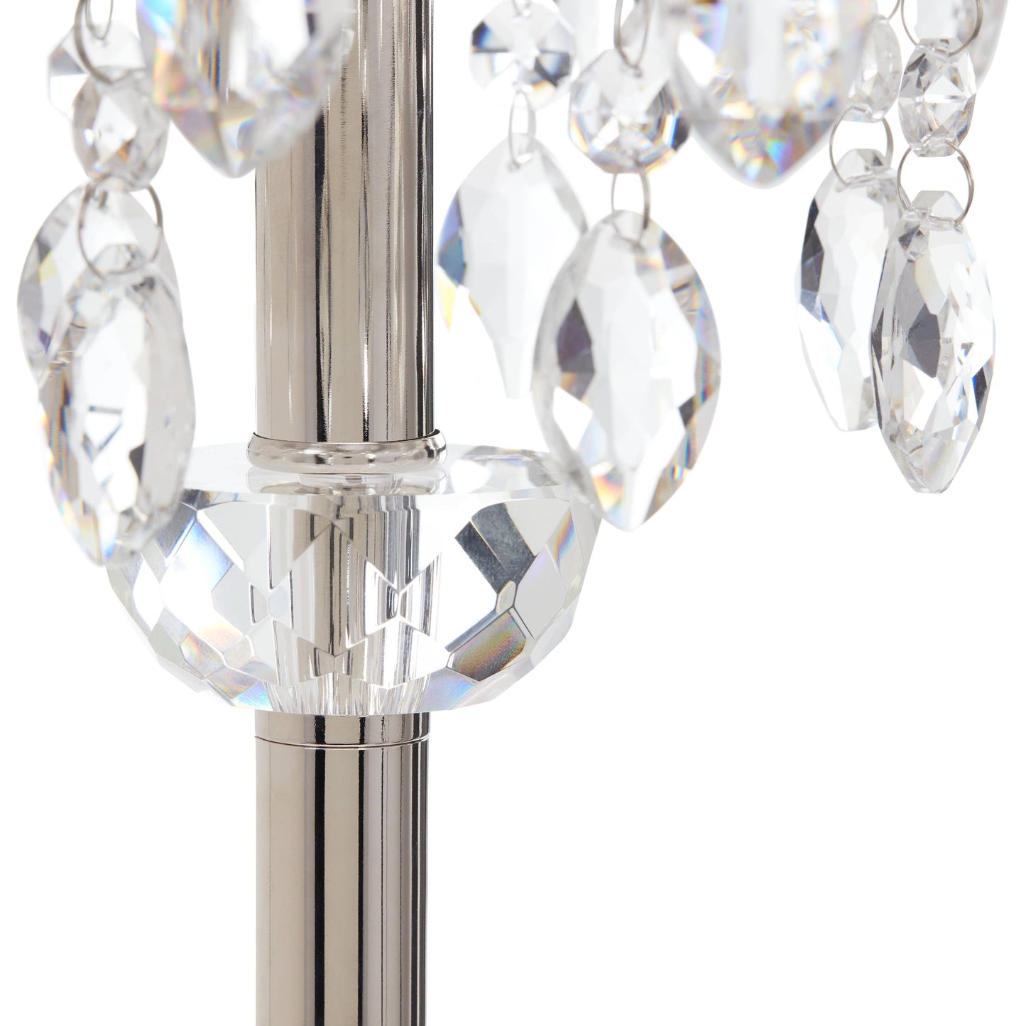 28.75"H Harley Polished Nickel Buffet Table Lamp