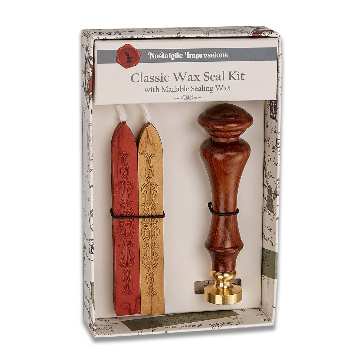 Regal Wood Handle Wax Seal Kits in Display-18 kits