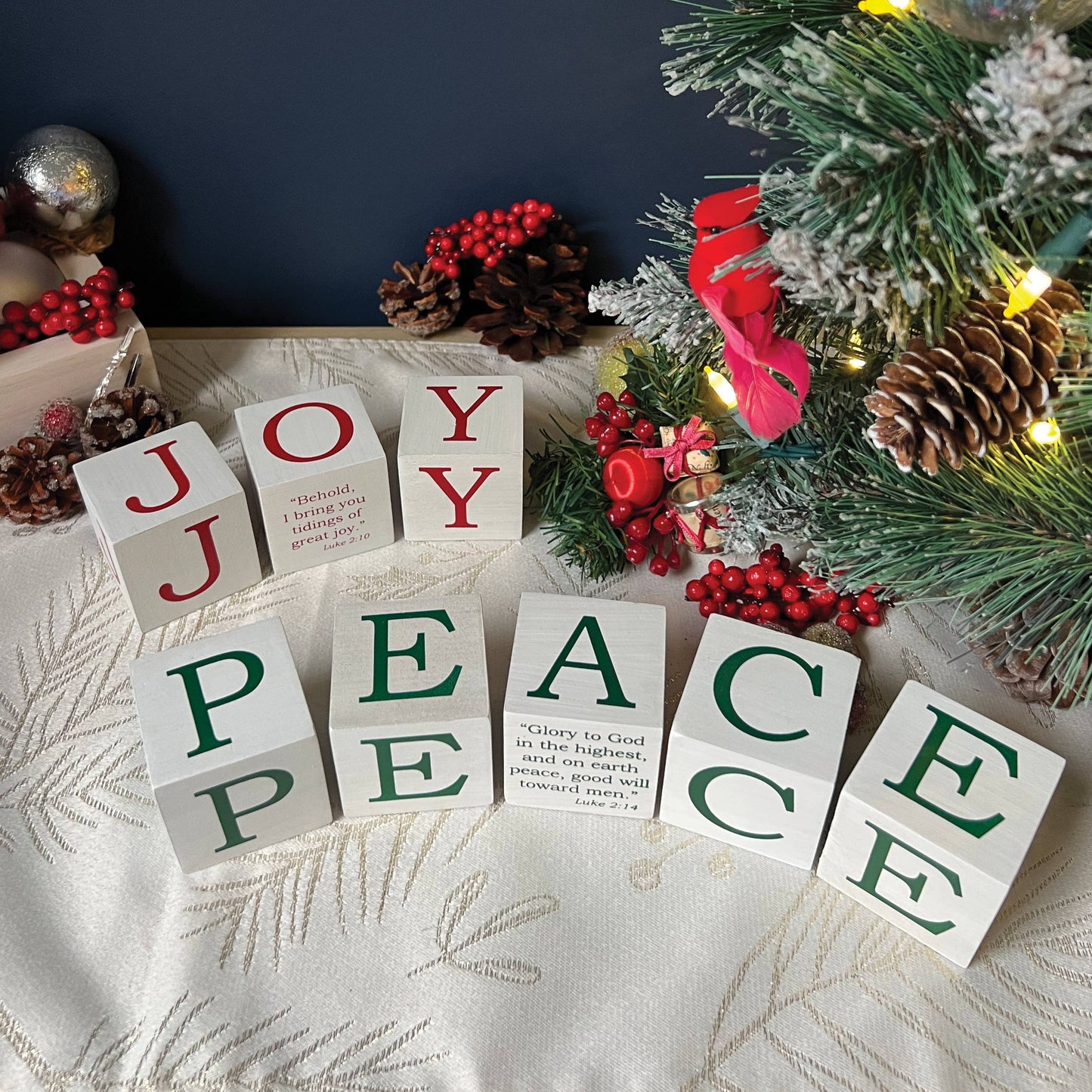 PEACE-Christmas Blocks