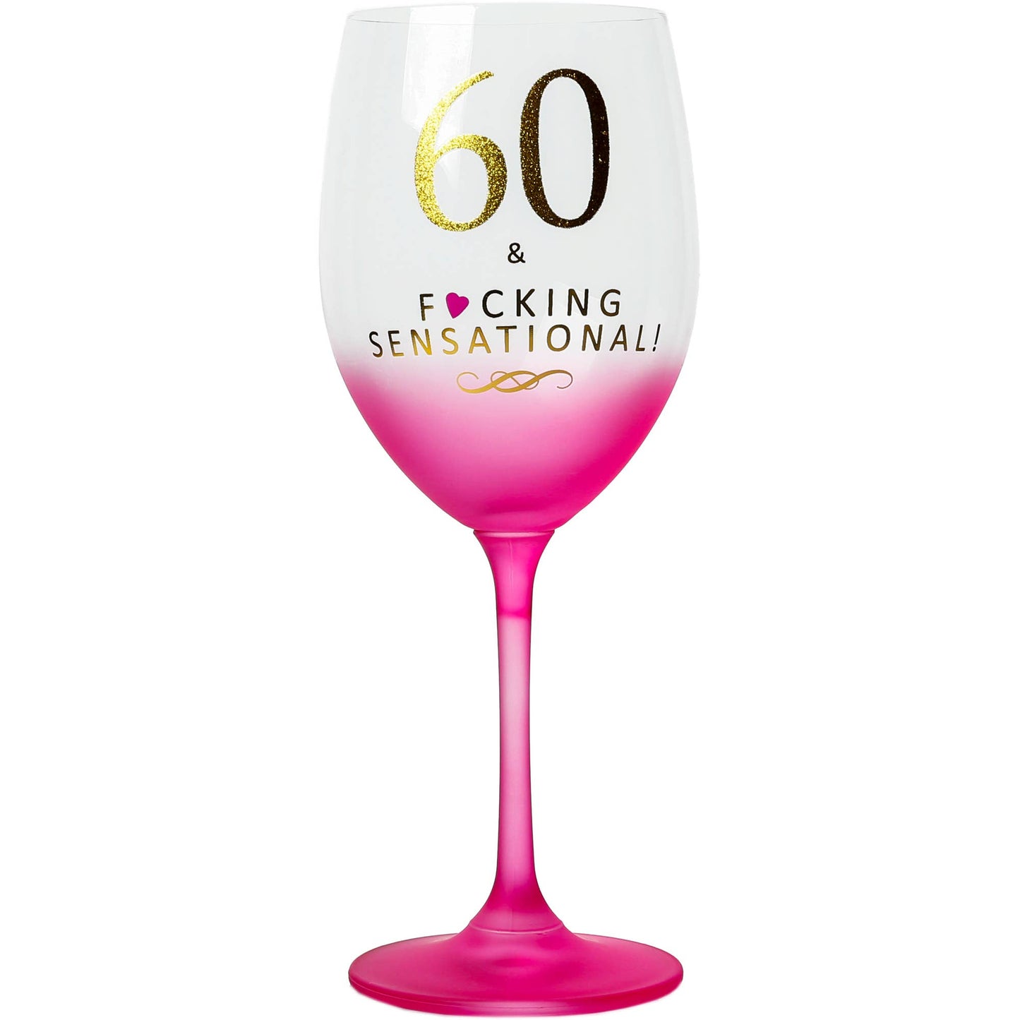 60 - Gift Boxed 19 oz Crystal Wine Glass