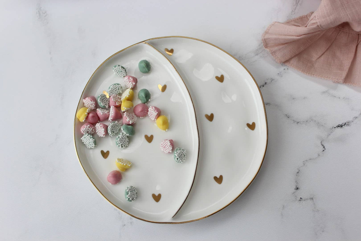2 Section Dish
