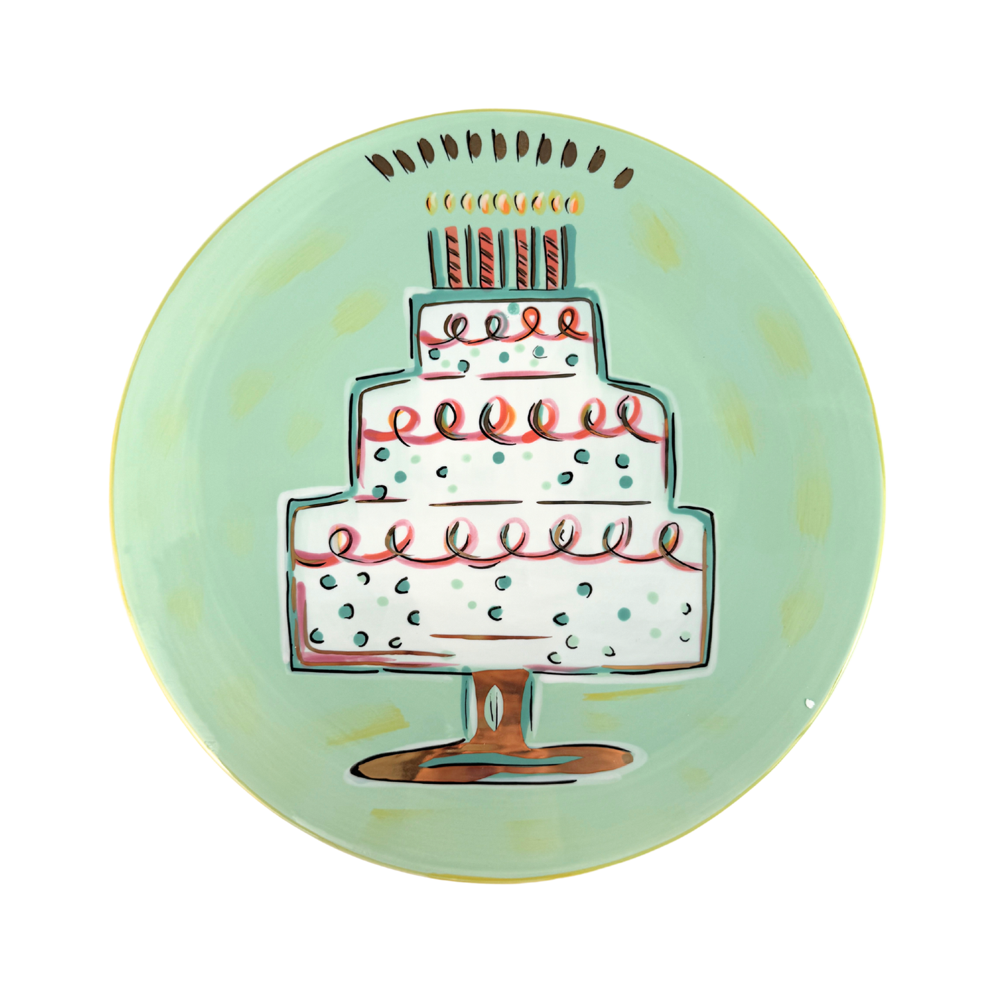 Candles and Confetti Cake Stand