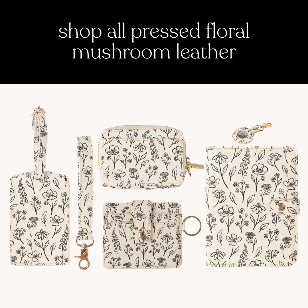 Elyse Breanne Design - Pressed Floral Wristlet Keychain