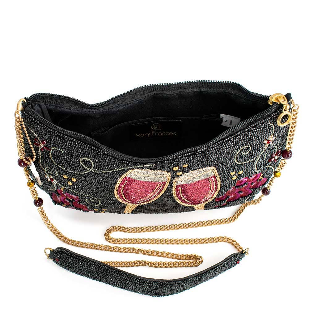 Bordeaux Wine Crossbody Handbag