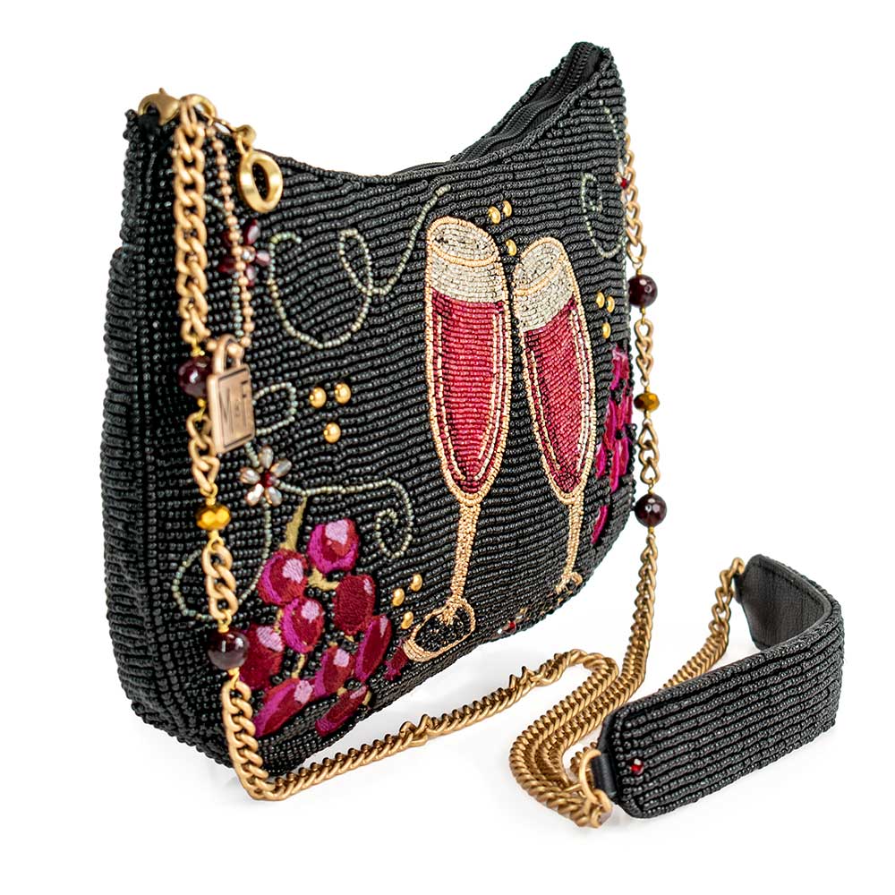 Bordeaux Wine Crossbody Handbag