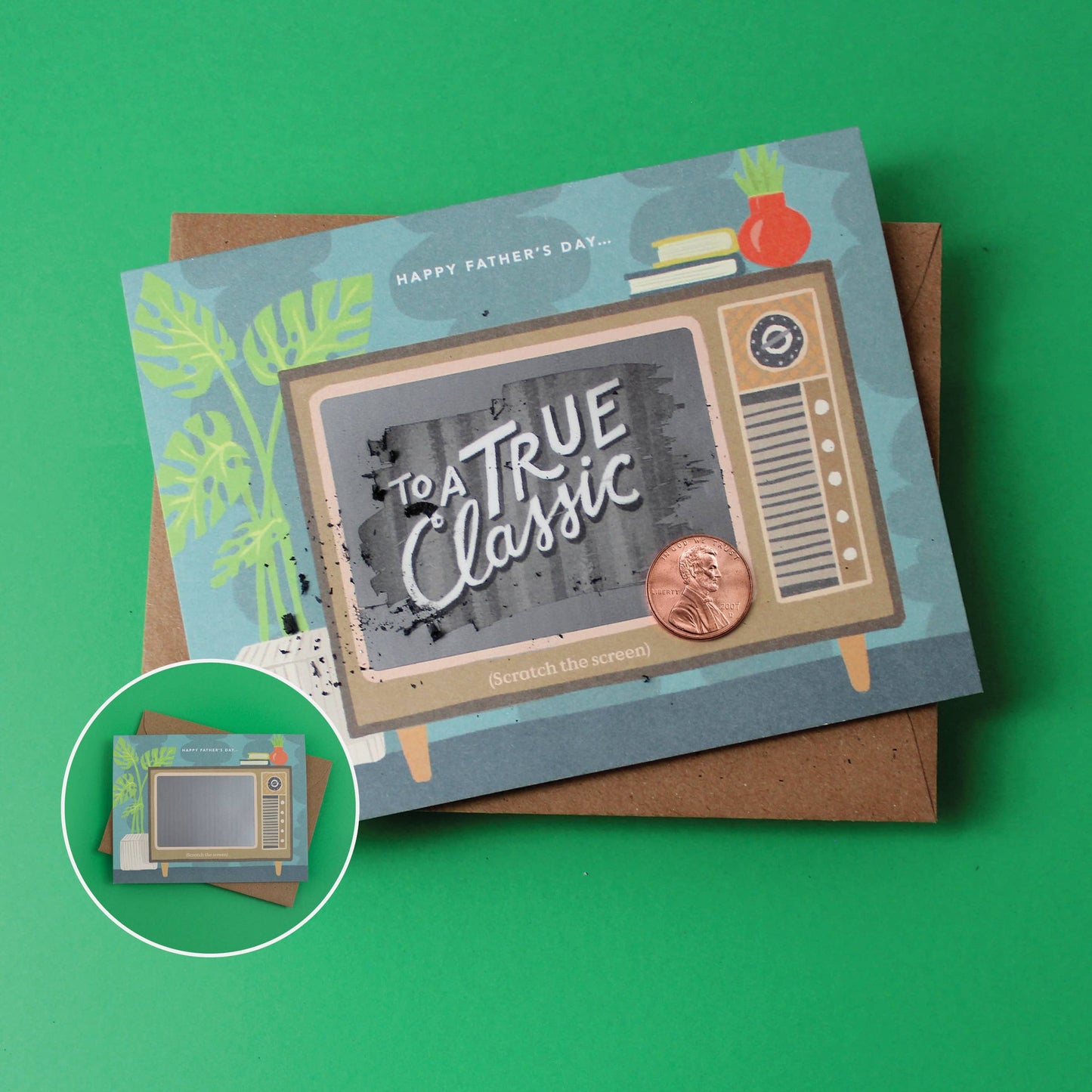 Scratch-off Card - True Classic TV - Father's Day