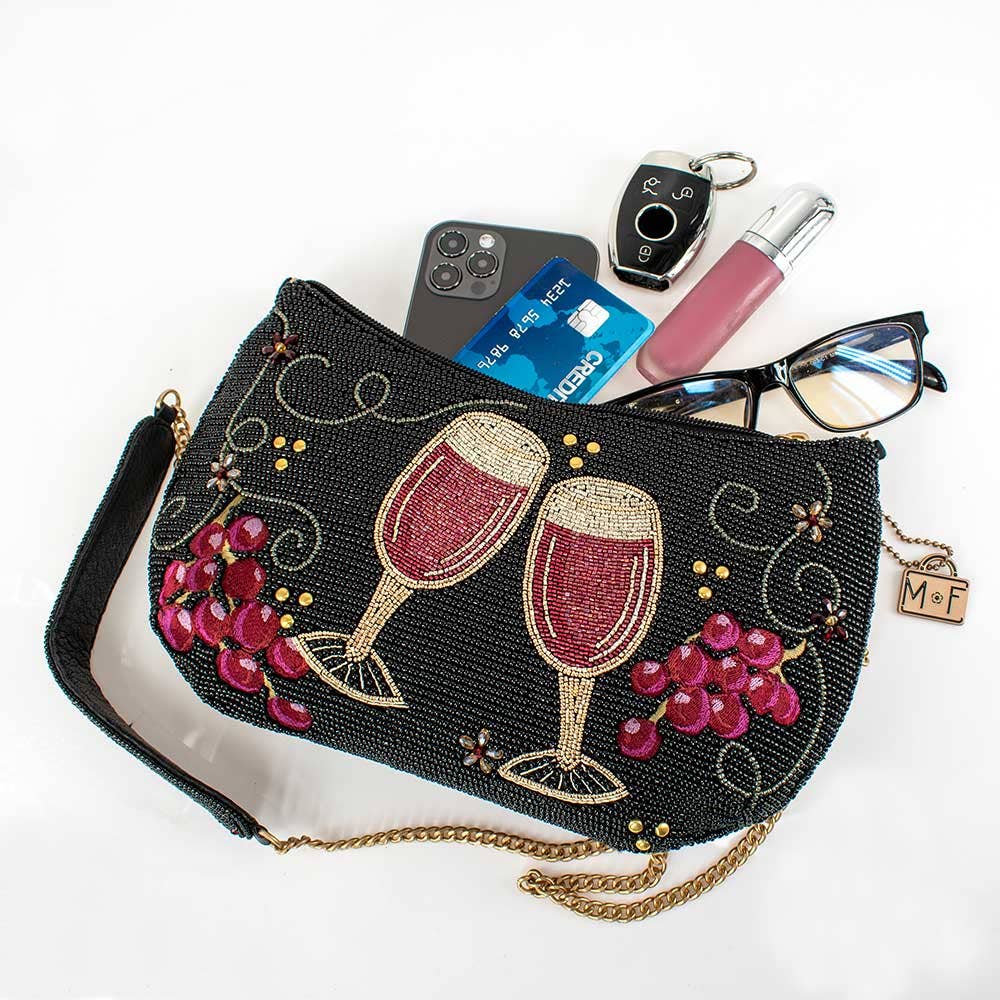 Bordeaux Wine Crossbody Handbag