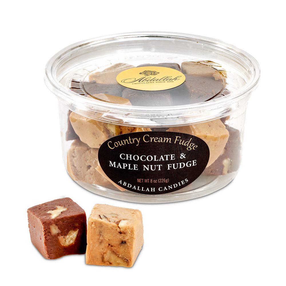 Fudge – Chocolate Nut & Maple Nut