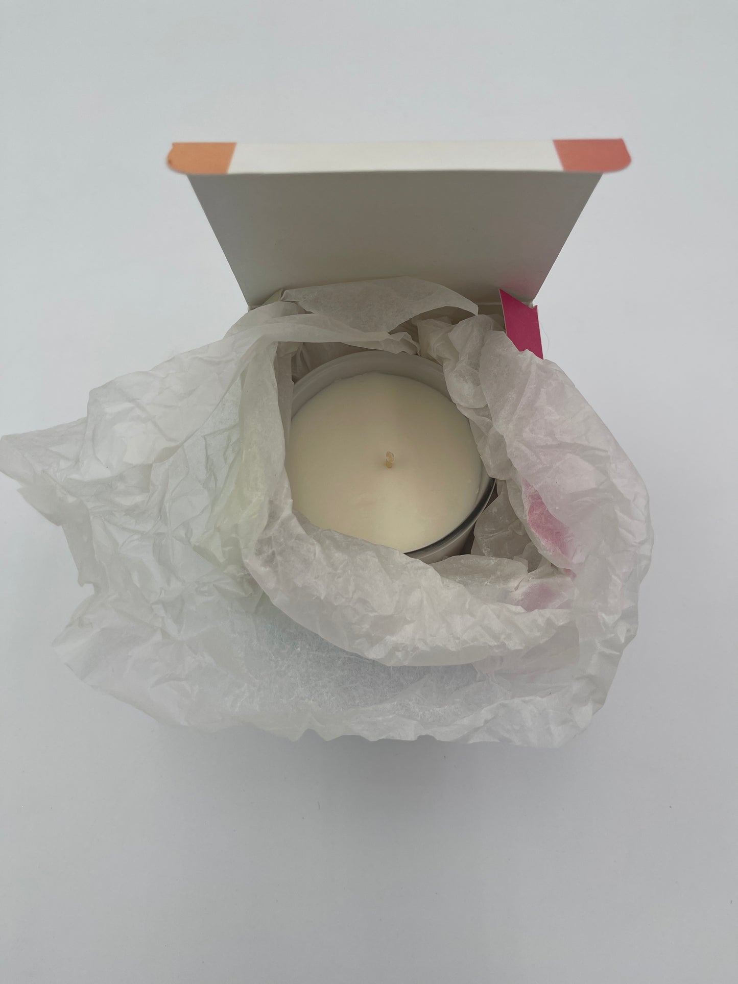 Vela de cumpleaños en caja