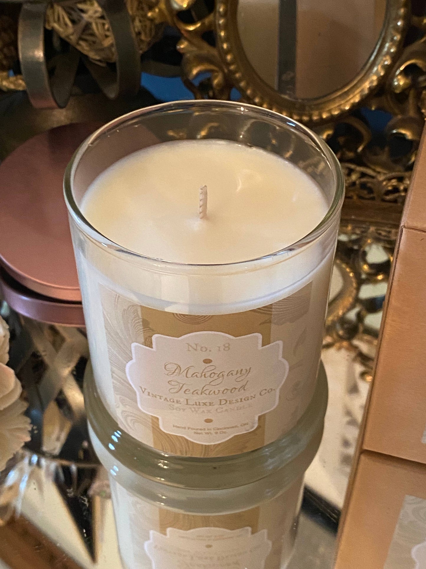 Mahogany Teakwood soy