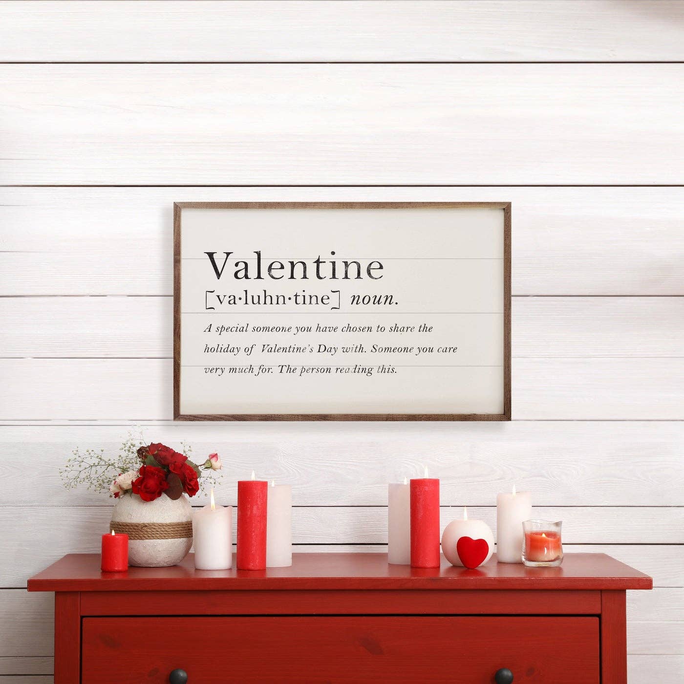 Valentine Definition White