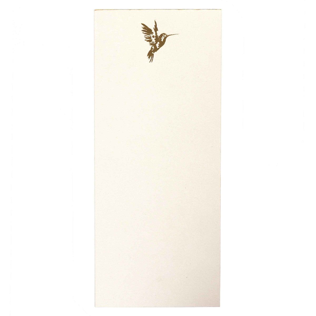 La Petite Presse Hummingbird Gilded Desktop Notepad