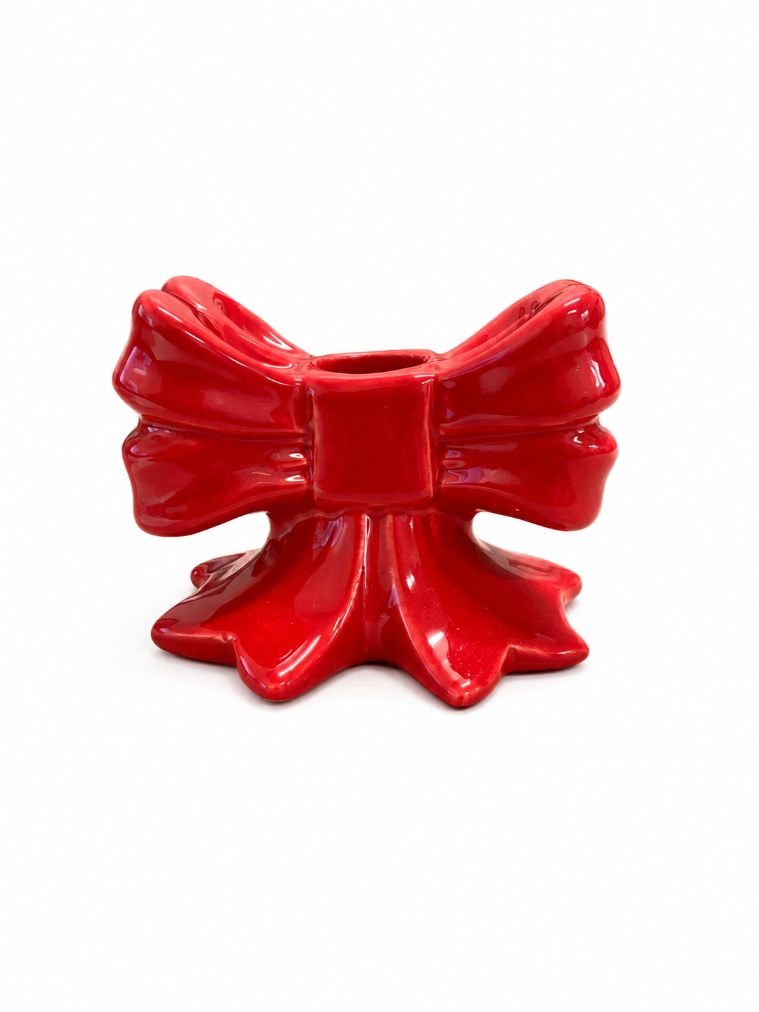Very Merry Bow Taper Holder