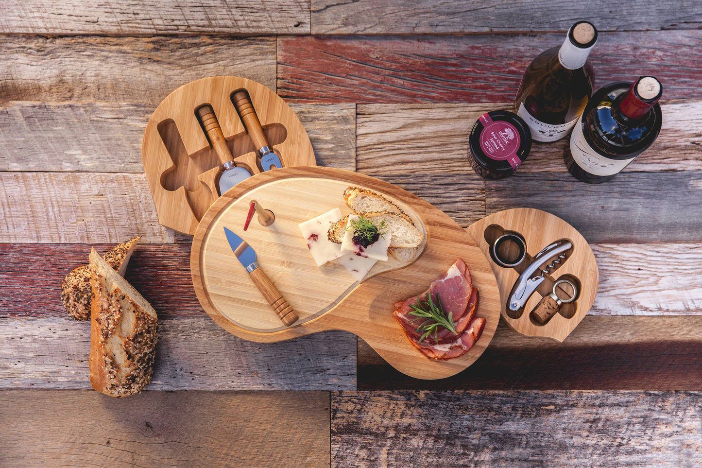 Sand Trap Golf Cheese Cutting Board & Tool Set