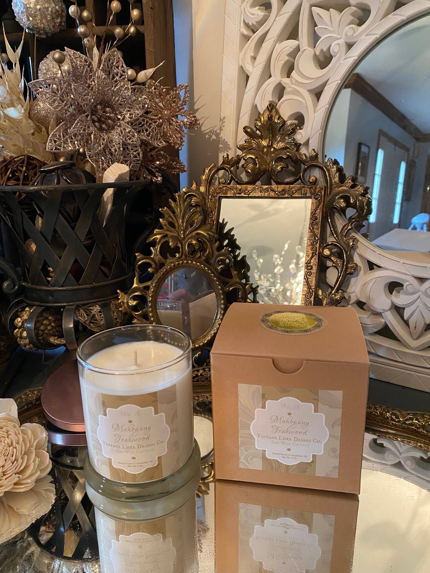 Mahogany Teakwood soy