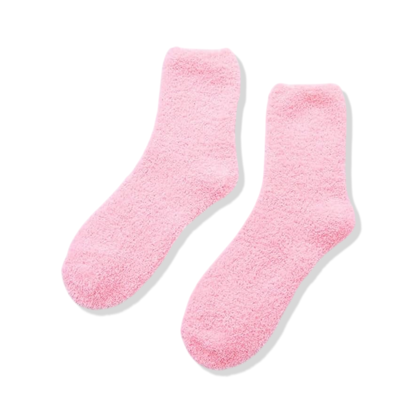 Dabble Doll - Pink Cozy Socks with Ribbon