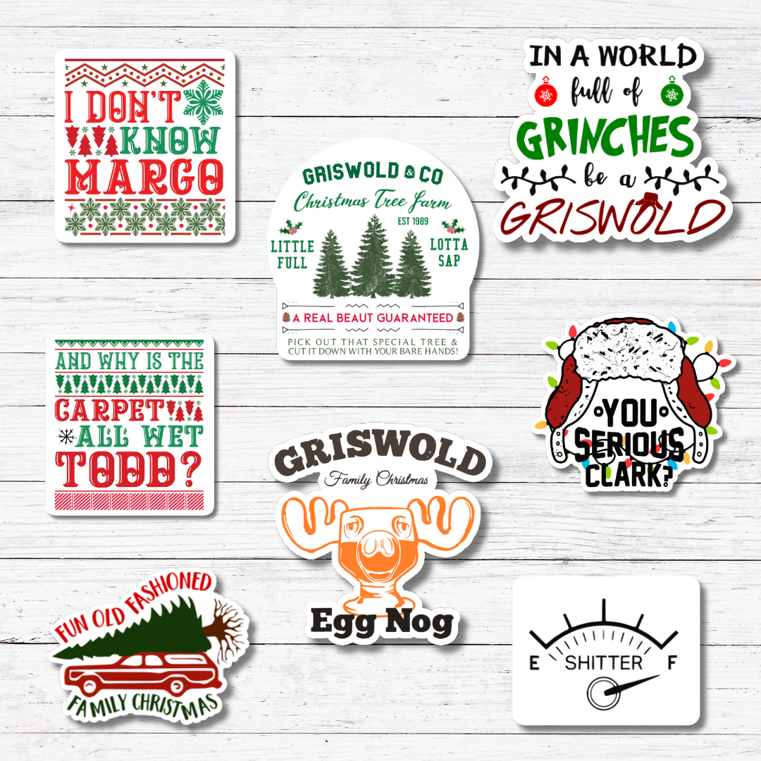 Oily Graphic Creations - Be A Griswold- Christmas Vacation Sticker/Magnet