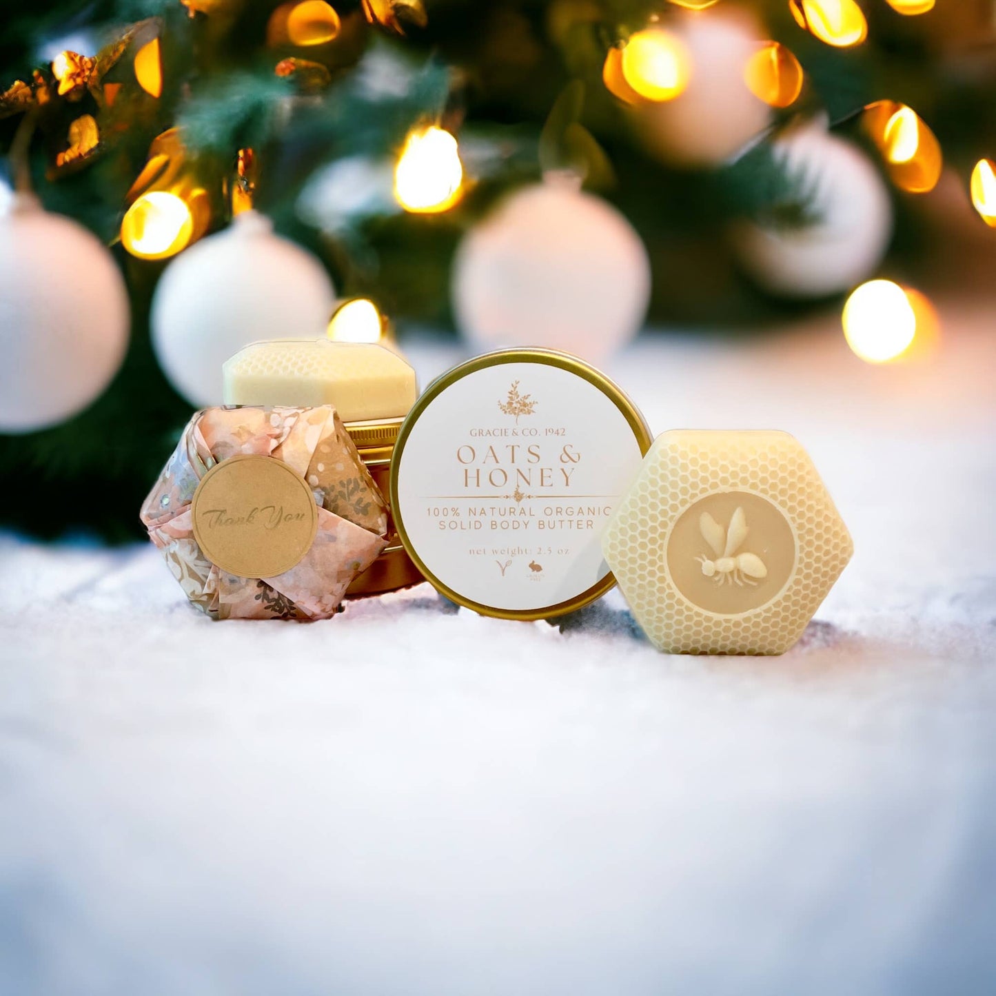 Organic Solid Body Butter Lotion Bar