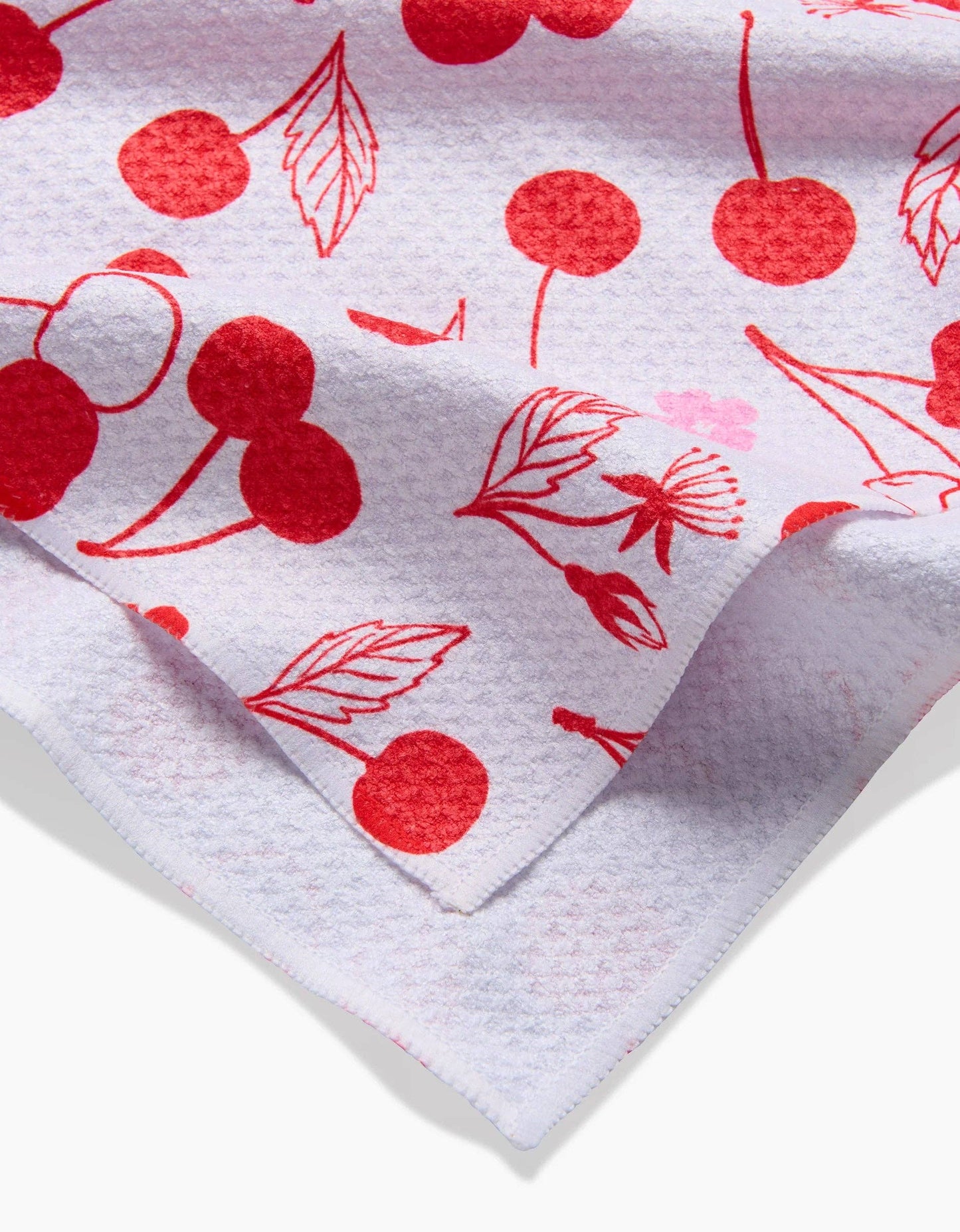 Geometry - Cute Cherry Tea Towel