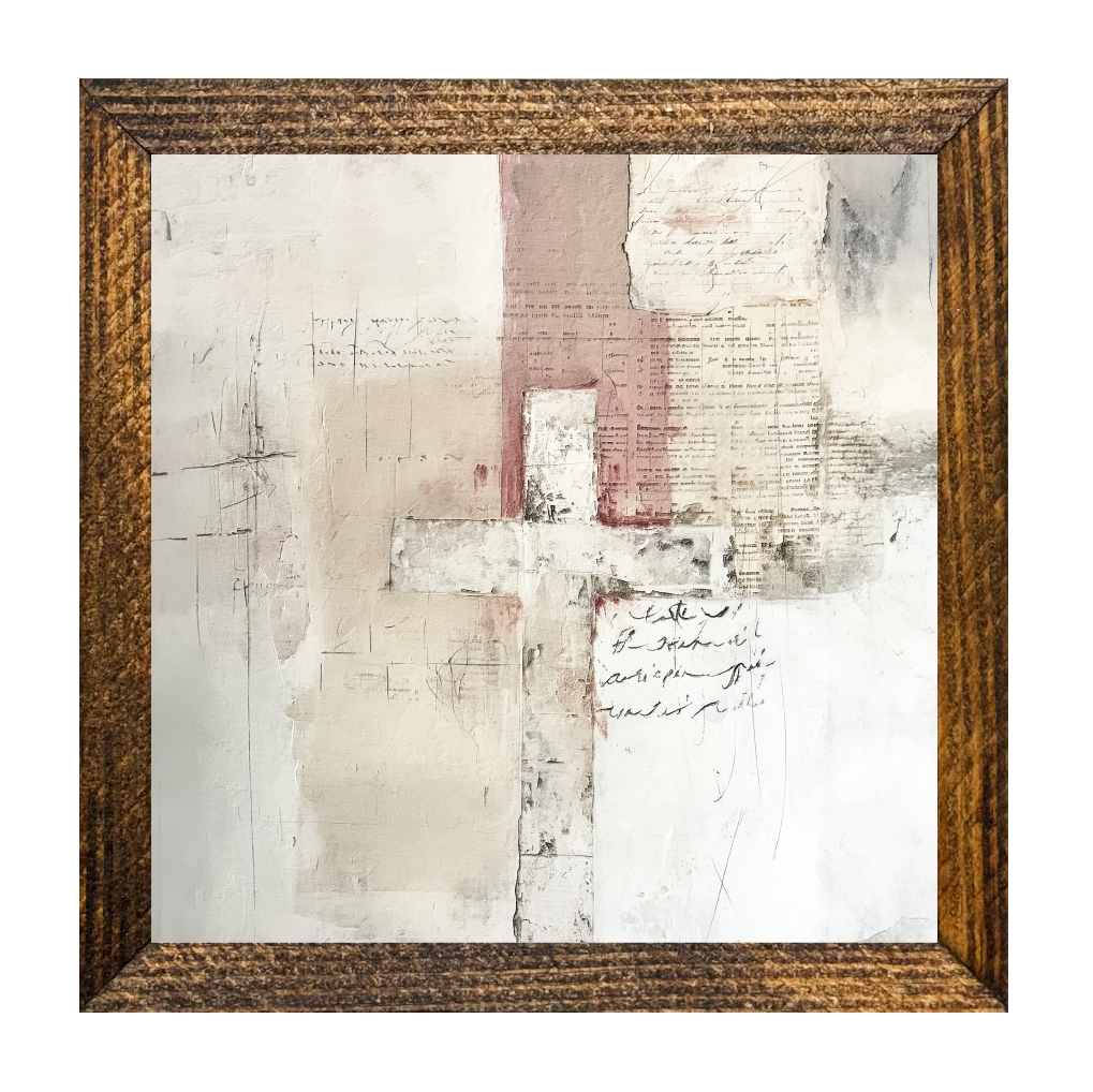 "BLESS YOUR HEART SERIES" BLUSH CROSS 3