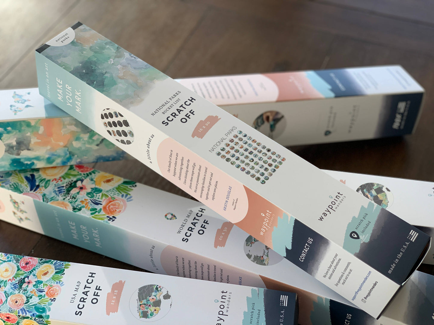 63 National Parks Scratch Off Bucket List