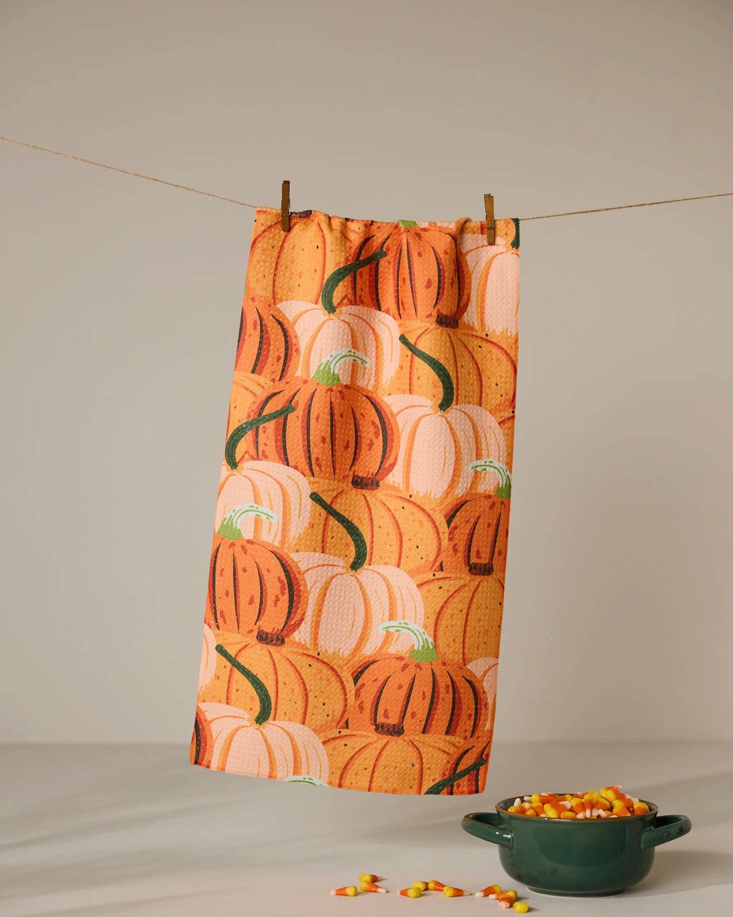 Rows of Gourds Bar Towel