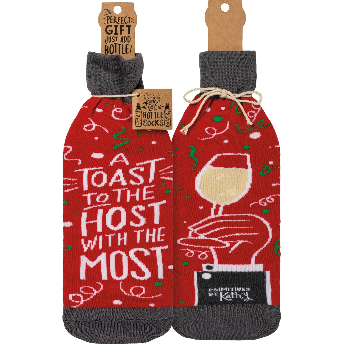 Toast Host Bottle Sock
