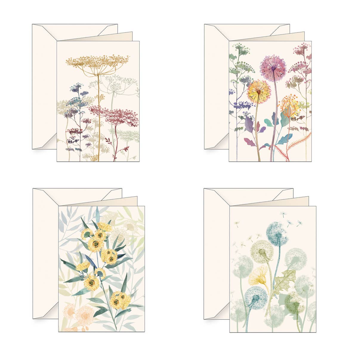 Italian 4X6" Note Card Set Assortment