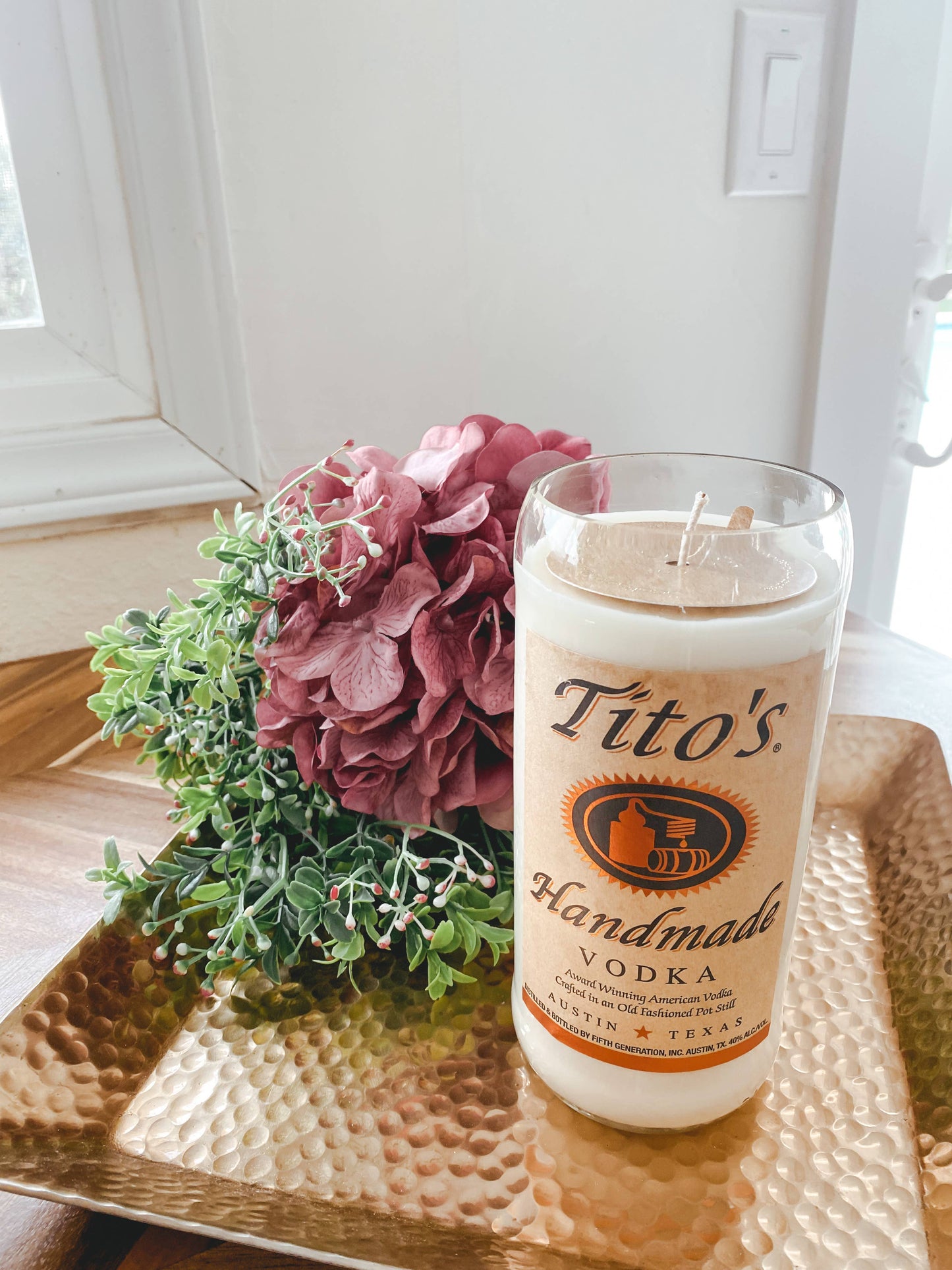 Scottsdale Candle Co - Recycled Titos Candle