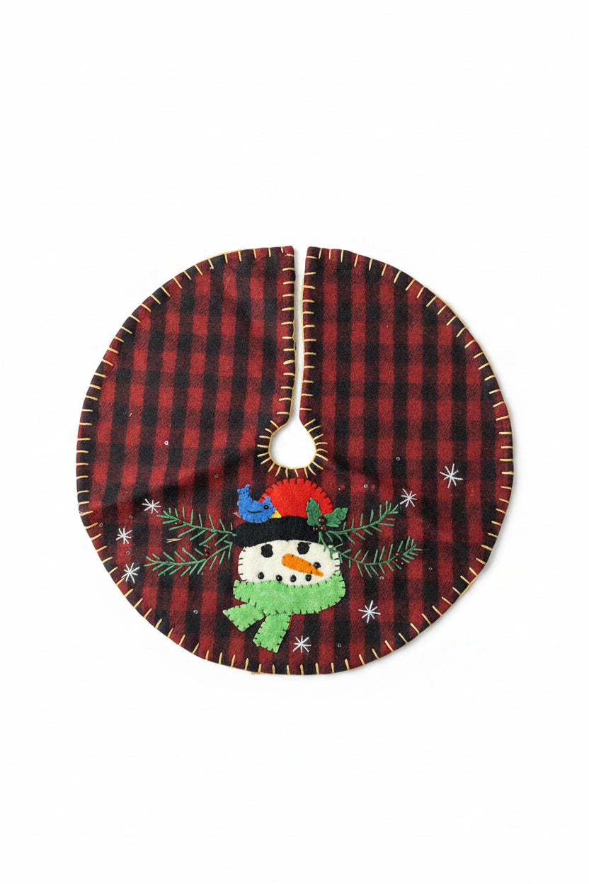 Tree Skirt Snowman