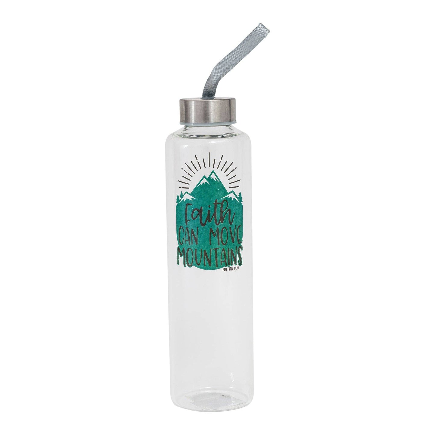 Divinity Boutique - Faith Can Move Mountains Water Bottle