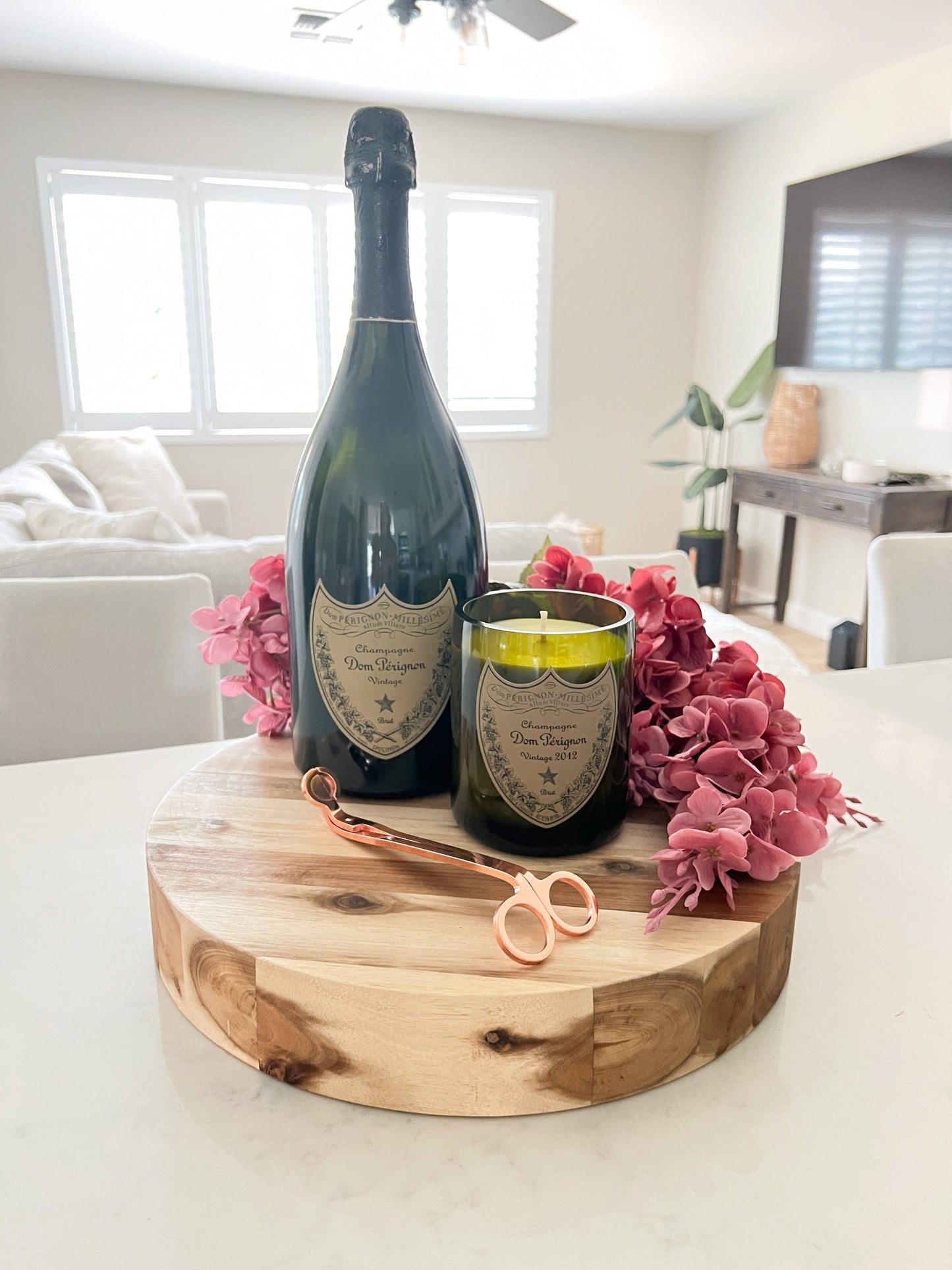 Recycled Dom P Bottle - Vintage