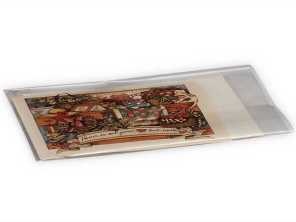 Clear 1.2 Mil Flat Cellophane Bags