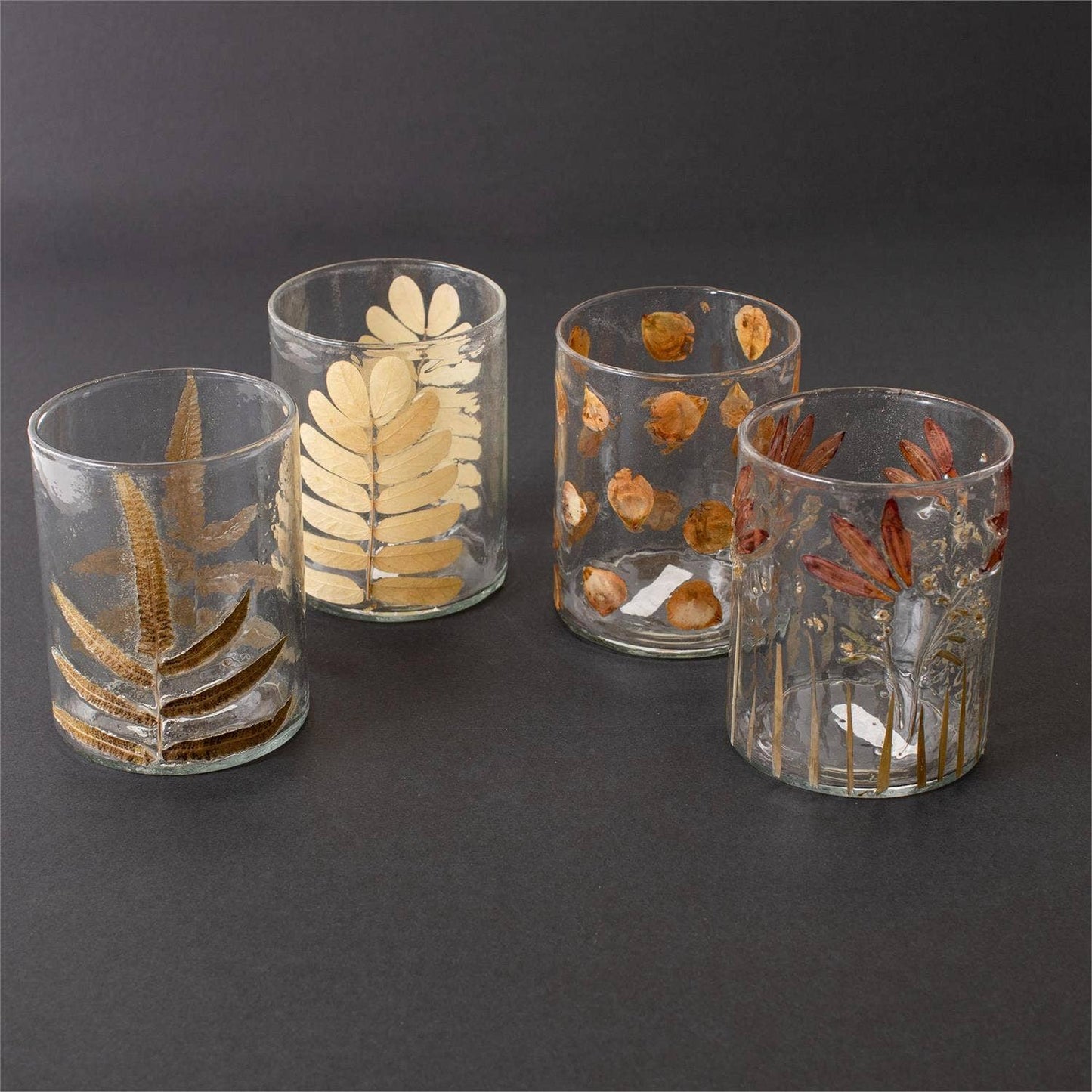Botanical Glass Containers (4 Styles) -sold seperately