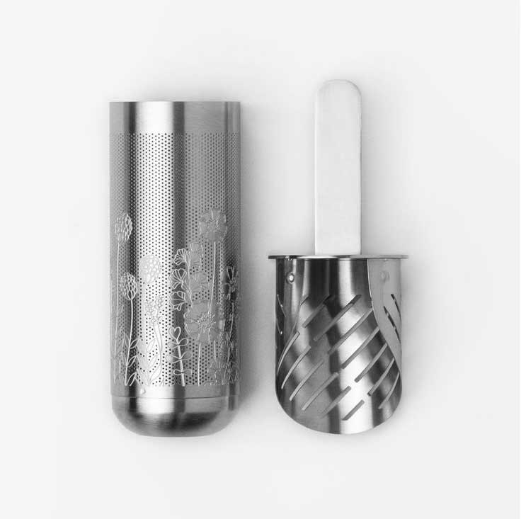 Monista Tea Co. - Tea Infuser Stick - Silver