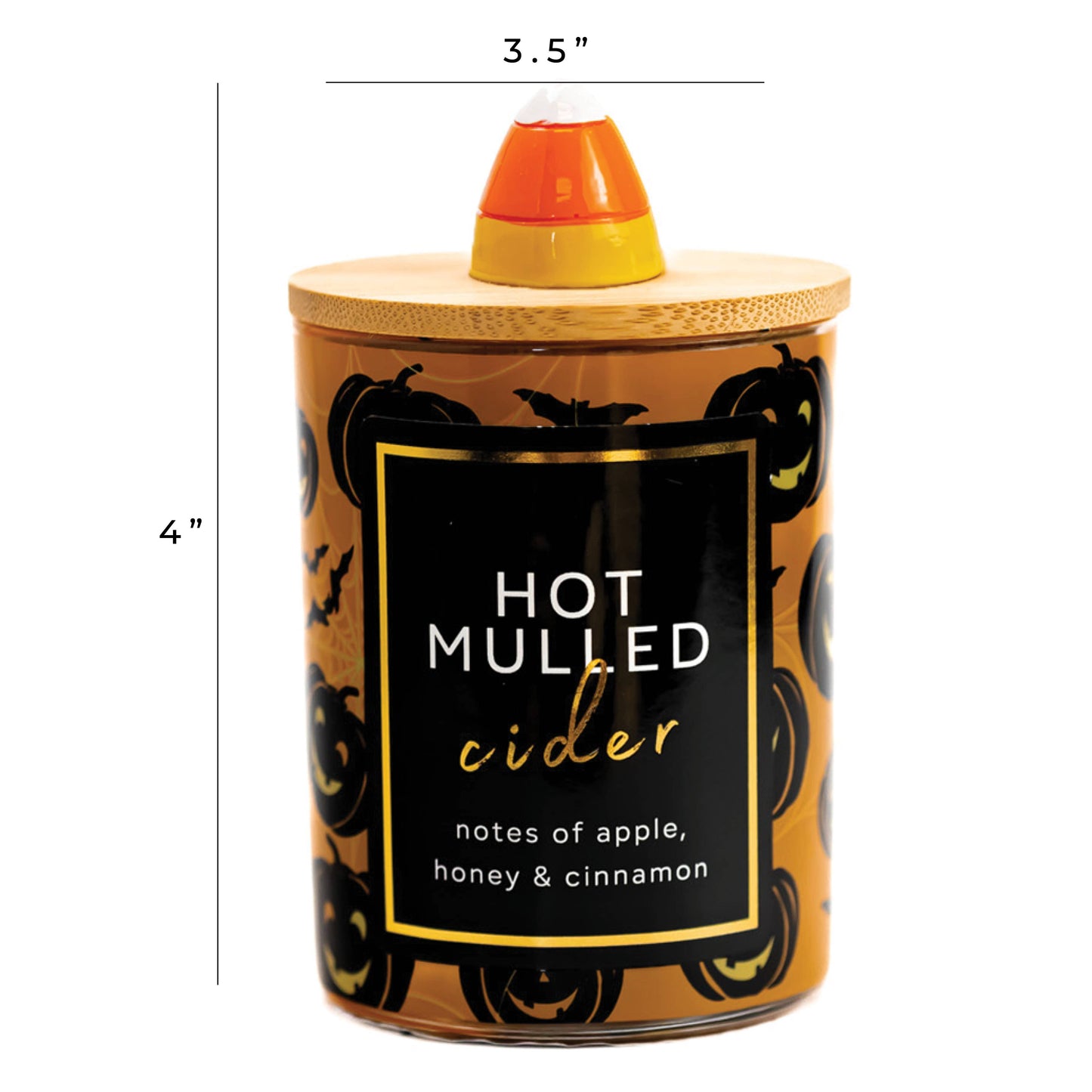 Hot Mulled Cider – 10oz Fall Scented Gift Candle