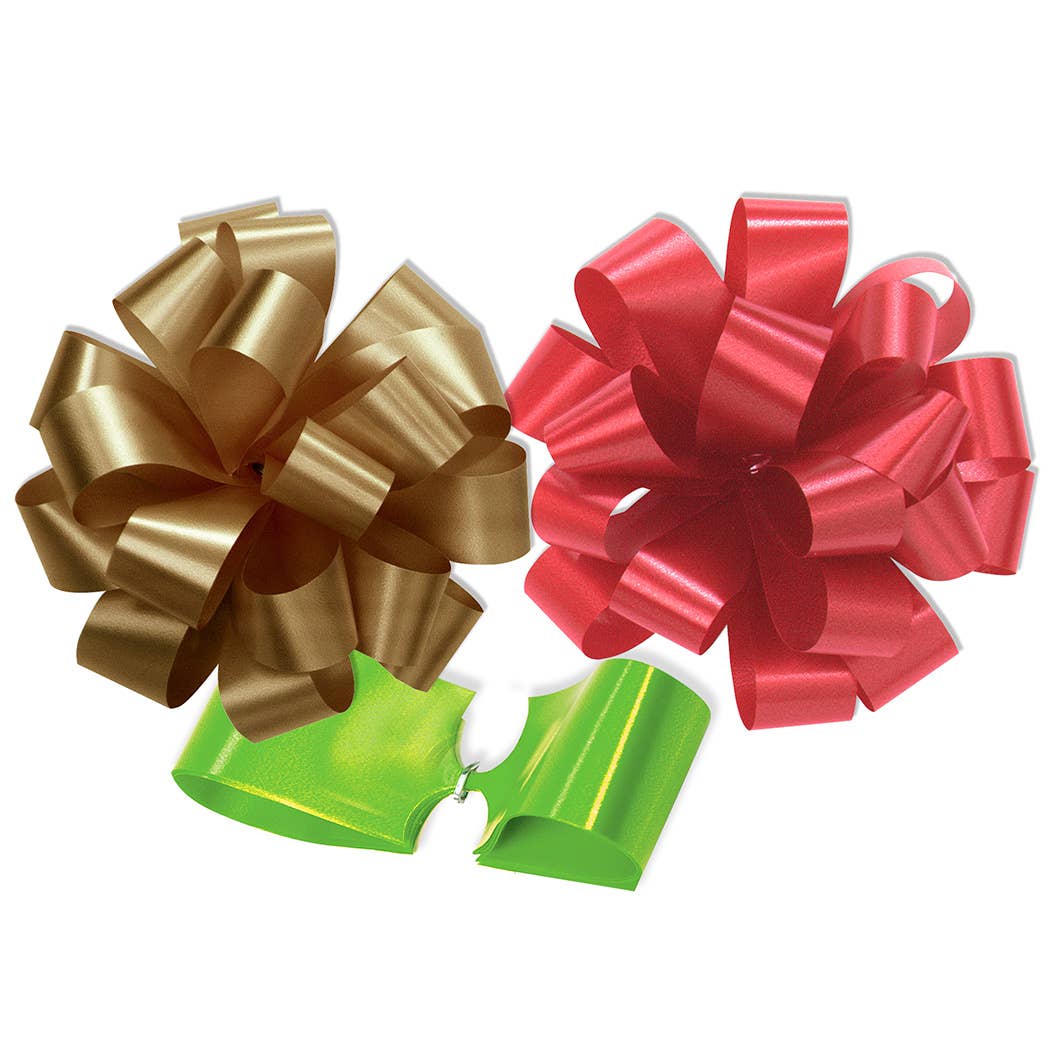Poly Pom Self Adhesive Gift Bows