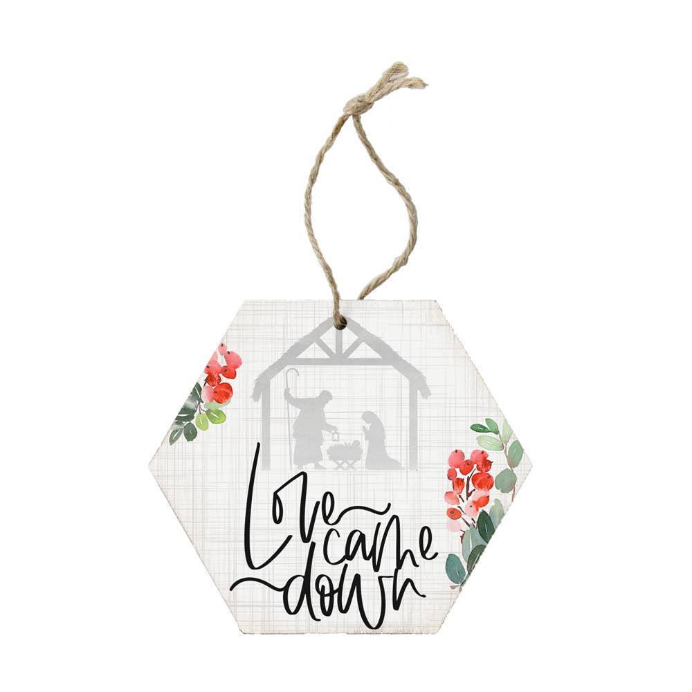 Love Came Down, Honeycomb Ornament