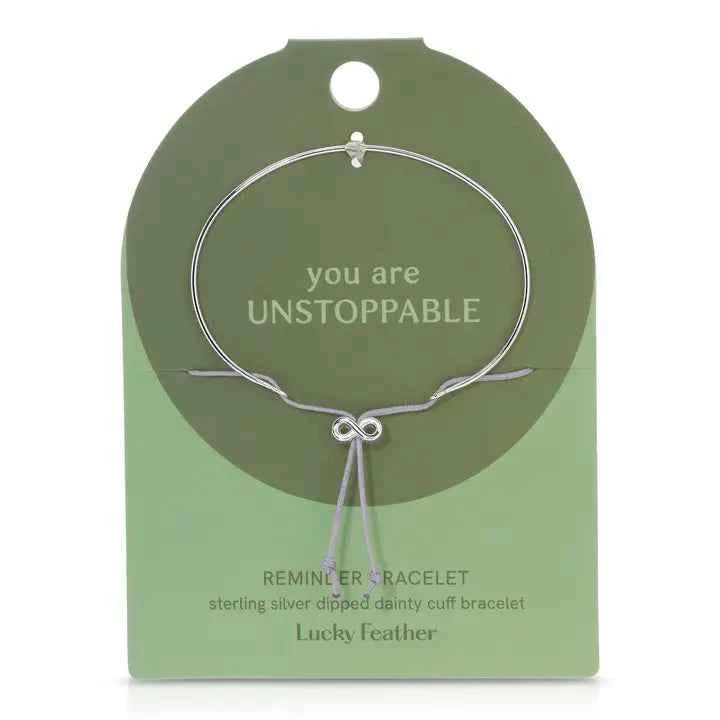 Reminder Bracelet - Unstoppable Infinity