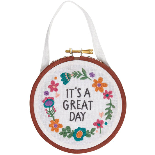 It's A Great Day Hoop