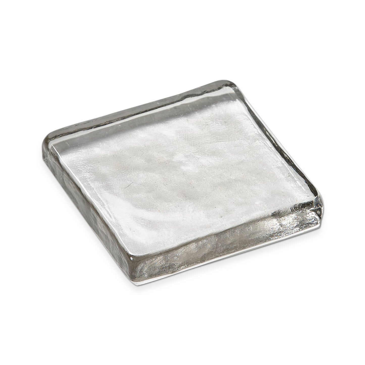 Glass Candle Plate Small, 4.87"