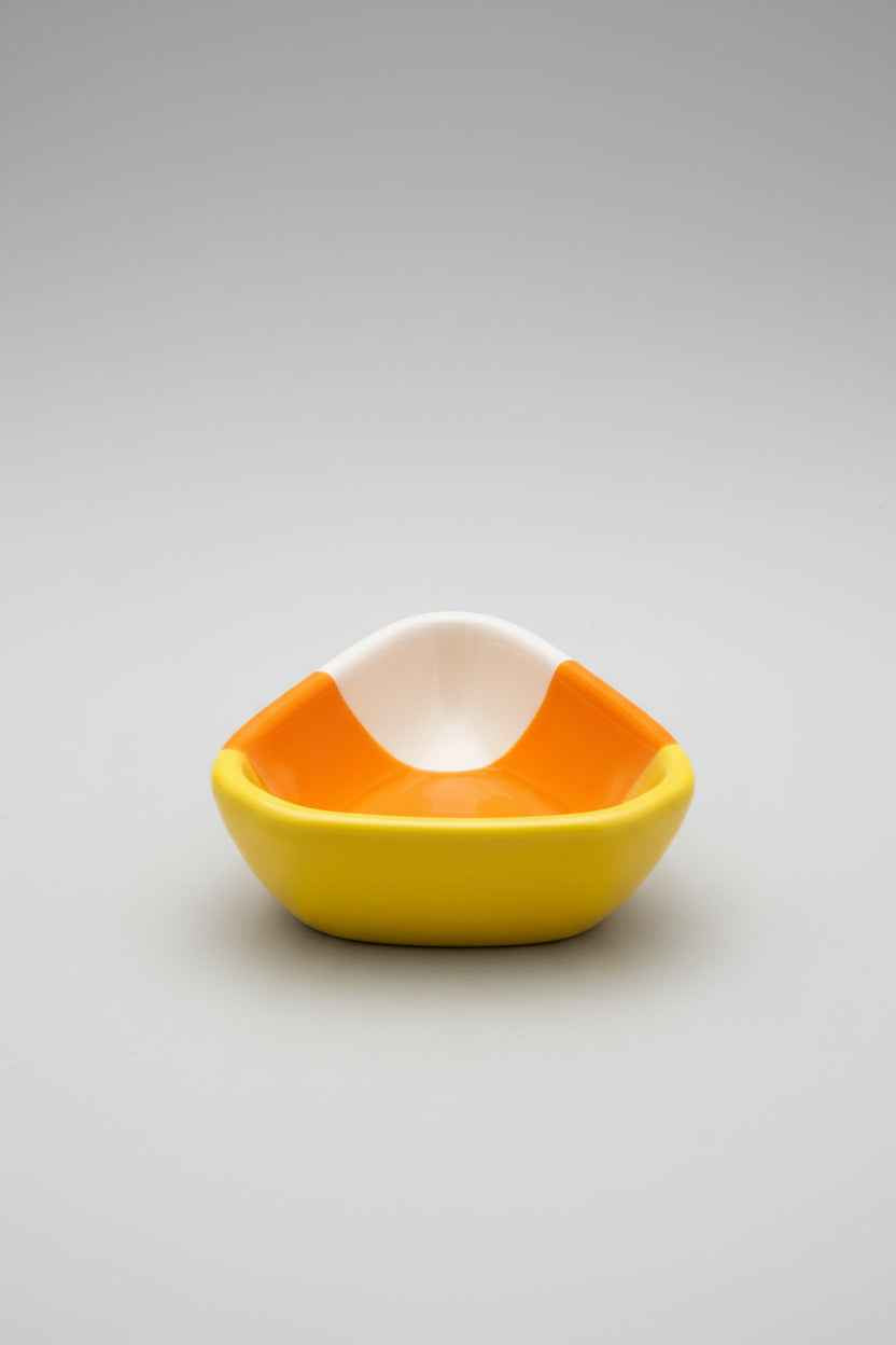 Pumpkin & Candy Corn Dip Bowl Assortment Of 2